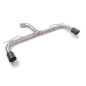 Tubo trasero grupo n doble acero inox Volkswagen Golf Mk8.5 (typ CD) 2.0GTI (195kW) 76mm 04/2024 - Hoy
