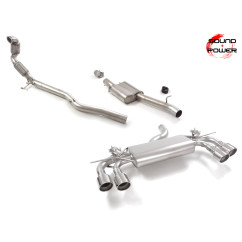 Catalizador deportivo + Tramo intermedio + Silencioso Volkswagen Golf Mk8.5 (typ CD) R 2.0TSI 4motion (245kW) 02/2024 - Hoy