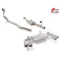Tramo supresor + Tramo intermedio + silencioso Volkswagen Golf Mk8.5 (typ CD) R 2.0TSI 4motion (245kW) 02/2024 - Hoy
