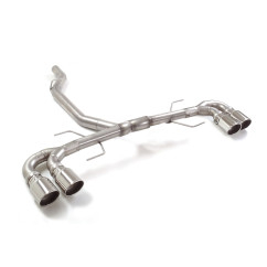 Tubo posteriore Gr. N inox Alfa Romeo Giulia(952) 2.0 Turbo Q4 Veloce (206kW) 2016 - Oggi