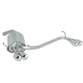 Escape trasero doble acero inox Alfa Romeo GT 2.0 JTS (122KW) 2004 - 06/2010