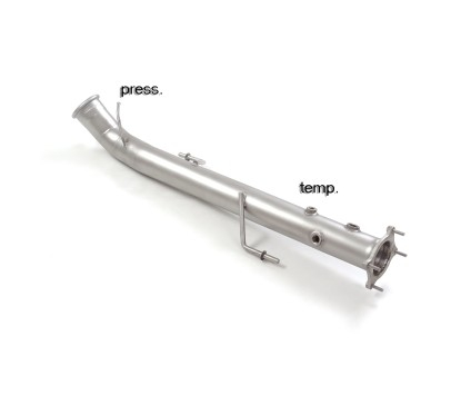 Tramo supresor filtro antipartículas en acero inox Volkswagen Amarok Mk1 (typ 2H) 3.0TDI (120kW) 2017 - 2020