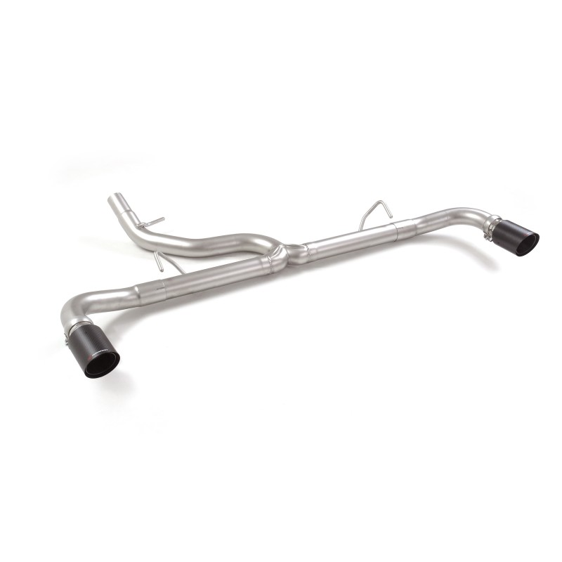 Tramo trasero grupo N salidas redonda carbon shot Alfa Romeo Tonale(965) 1.3T Hybrid (132 - 206kW) 2022 - 2025