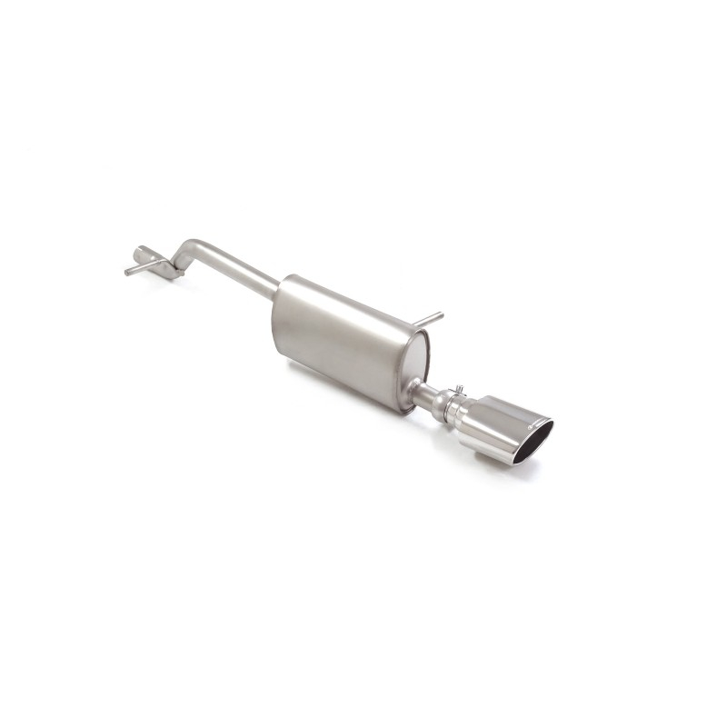 Silencioso trasero en acero inox con salida ovalada Jeep Avenger 1.2 (74kW) 2023 - Hoy