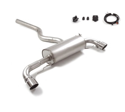 Silencioso trasero doble salida redondas Sport Line BMW Serie2 G42(Coupè) 220i (135kW) 2021 - Hoy
