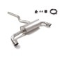 Silencioso trasero doble salida redondas Sport Line BMW Serie2 G42(Coupè) 220i (135kW) 2021 - Hoy