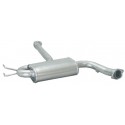 Tramo intermedio con silencioso acero inox Alfa romeo GTV(916) / SPIDER T.S. 1.8I 16V (106KW) - 2.0 16V (110/114KW) 1995 - 2006