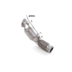 Catalizador deportivo 200cpsi Acero Inox BMW F21 125i (165kW - B48) 2018 - 2019