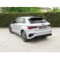 Tramo intermedio acero inox + Escape trasero doble AUDI A3 (Typ 8Y - GY) Sportback 45TFSIe (110 - 180kW) 2020 - 2024