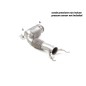 Catalizador deportivo 200cpsi Acero Inox con la eliminación de filtro antipartículas BMW X1 (U11) 2022 M35i (221kW) 2023 - Hoy