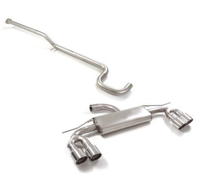 Tramo intermedio en acero inox + Silencioso trasero en acero inox Cupra Formentor (KM) 2020 VZ 1.4 E-Hybrid (180kW) 2021 - 2024