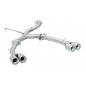 Tramo trasero grupo N acero inox Ragazzon Alfa romeo GTV(916) / SPIDER T.S. 1.8I 16V (106KW) - 2.0 16V (110/114KW) 1995 - 2006