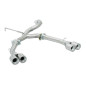 Tramo trasero grupo N acero inox Ragazzon Alfa romeo GTV(916) / SPIDER T.S. 1.8I 16V (106KW) - 2.0 16V (110/114KW) 1995 - 2006