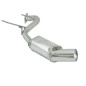Escape trasero en acero inox Ragazzon Alfa romeo GTV(916) / SPIDER 2.0 V6 TURBO (148KW) 1995 - 02/2003