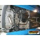 Escape trasero en acero inox Audi A3 1.4TFSI (92KW) 2013 - 2016