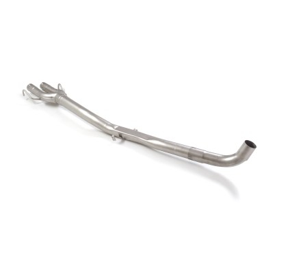 Tubo centrale Gr.N senza silenziatore inox Alfa Romeo 75 KAT. 2.5 V6 Q.ORO/MILANO - 3.0I V6 1988 - 1993