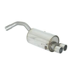 Escape trasero en acero inox Alfa Romeo 147 1.6 16V (77/88KW) - 2.0 16V (110KW) - 2.0 SELESPEED 2000-10/2004 Ragazzon
