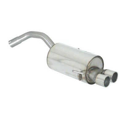 Escape trasero en acero inox Alfa Romeo 147 1.6 16V (77/88KW) - 2.0 16V (110KW) - 2.0 SELESPEED 2000-10/2004 Ragazzon