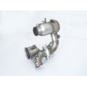 Catalizador grupo N + tramo sustitución filtro antipartículas acero inox Audi A3 2.0TDI (110KW) 2012 - Hoy