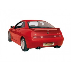 Silencioso trasero doble en acero inox Alfa romeo GTV(916) / SPIDER 3.0 V6 - 3.0 V6 24V (160/162KW) 1995 - 02-2003