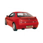 Silencioso trasero doble en acero inox Alfa romeo GTV(916) / SPIDER 3.0 V6 - 3.0 V6 24V (160/162KW) 1995 - 02-2003