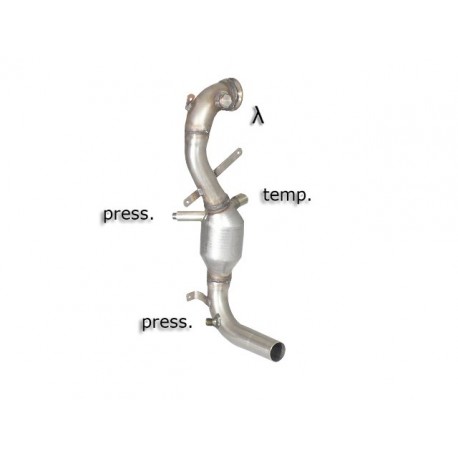 Catalizador grupo N + tramo supresor filtro antipartículas Alfa Romeo MiTo(955) 1.3 JTDM (70KW) 2010 - 2013