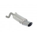 Silencioso trasero en acero inox  Alfa Romeo MiTo(955) 1.3 JTDM (66KW) 09/2008 - 2013