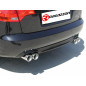 Silencioso trasero doble en acero inox Audi A4 2.0TFSI QUATTRO (147KW) RESTYLING 11/2004 - 11/2007