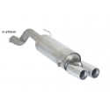 Silencioso trasero en acero inox ABARTH Grande Punto 1.4 TJET KIT ESSEESSE (132KW) 10/2007 - Hoy