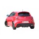 Escape trasero en acero inox salidas centrales Alfa Romeo MiTo(955) 1.3 JTDM (70KW) 2010 - 2013 Ragazzon