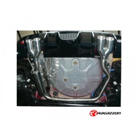 Silencioso trasero doble en acero inox Ragazzon Alfa Romeo MiTo(955) 1.4 (58KW) 09/2008 - 2013
