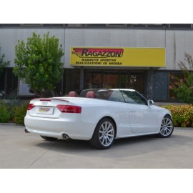 Silencioso trasero doble en acero inox Audi A5 CABRIO 2.7TDI V6 (140KW) 2009 - 2011