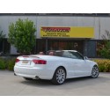Silencioso trasero doble en acero inox Audi A5 CABRIO 2.7TDI V6 (140KW) 2009 - 2011