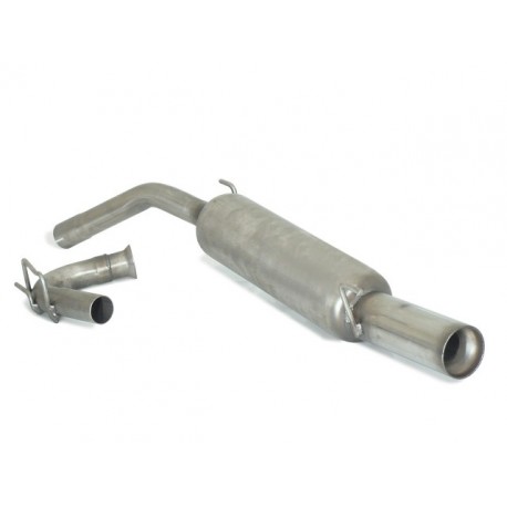 Silencioso trasero grupo N en acero inox Renault Clio 1.8 16V (100KW) 1991- 1996