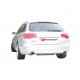 Silencioso trasero doble en acero inox AUDI A6 QUATTRO 3.0TDI V6 (171KW) BERLINA + AVANT 2006 - 2011