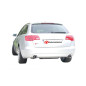 Silencioso trasero doble en acero inox AUDI A6 QUATTRO 3.0TDI V6 (171KW) BERLINA + AVANT 2006 - 2011