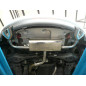 Silencioso trasero doble acero inox salidas redondas AUDI TT COUPE 2.0TFSI (155KW) 2010 - 2014