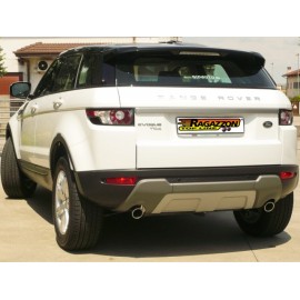 Cola de escape redonda 84 mm Land Rover Range Rover EVOQUE 2.2 TD4 5 puertas (110KW) 04/2011 - 2015