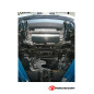 Escape trasero doble en acero inox VOLVO C30 2.5 T5 10/2006 - 2013