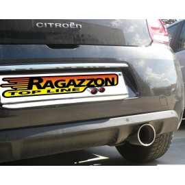 Escape trasero en acero inox Ragazzon Citroën DS3 1.6HDI - 1.6eHDI (68KW) 2010 - Hoy