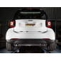 Silencioso trasero doble en acero inox SMART FORTWO 1.0 (45KW) 2015 - Hoy