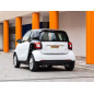 Silencioso trasero doble acero inox salidas redondas SMART FORTWO 1.0 (52KW) 2014 - Hoy