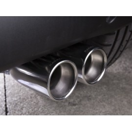 Silencieux arrière duplex 2 sorties 70mm SMART FORTWO 0.9 (66KW) 2014 - AUJOURD'HUI
