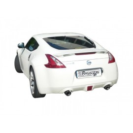 Silencioso trasero doble en acero inox NISSAN 370Z 3.7 V6 (241KW) 07/2009 - Hoy
