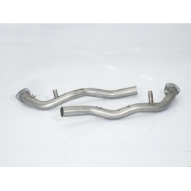 Tramo sustitución catalizador en acero inox PORSCHE 911 3.8I CARRERA 4S (261KW) 2005 - 2008