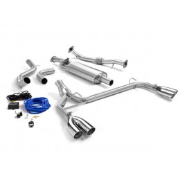 Ligne d'échappement avec diamètre majoré 60mm Abarth 500  1.4TJET (99/118kW) 07/2008 à 2012