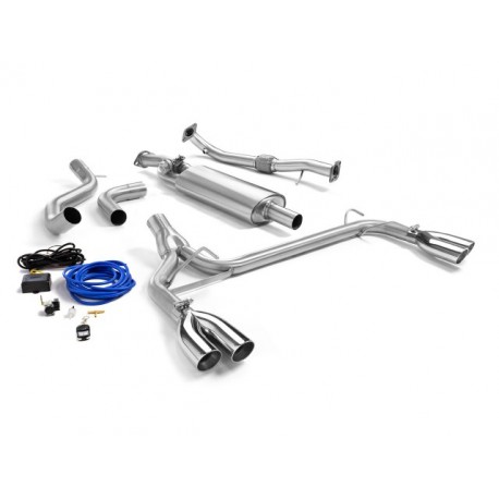 Ligne d'échappement avec diamètre majoré 60mm Abarth 500  1.4TJET (99/118kW) 07/2008 à 2012