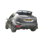 Silencioso trasero doble en acero inox FORD FOCUS II RS500 2.5 TURBO (257KW) 2010 - 2011