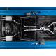 Tramo intermedio + Silencioso trasero doble en acero inox Ford Mustang V 5.0 V8 (307KW) 2011 - 2015