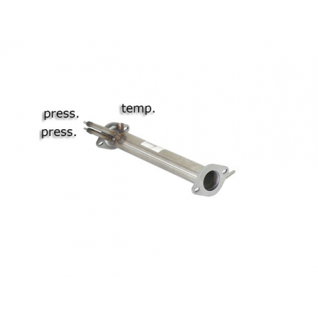 Tramo sustitución filtro antipartículas Groupo N en acero inox FORD MONDEO 2.0TDCI (103KW) 4/5 PORTES 05/2007 - 2011